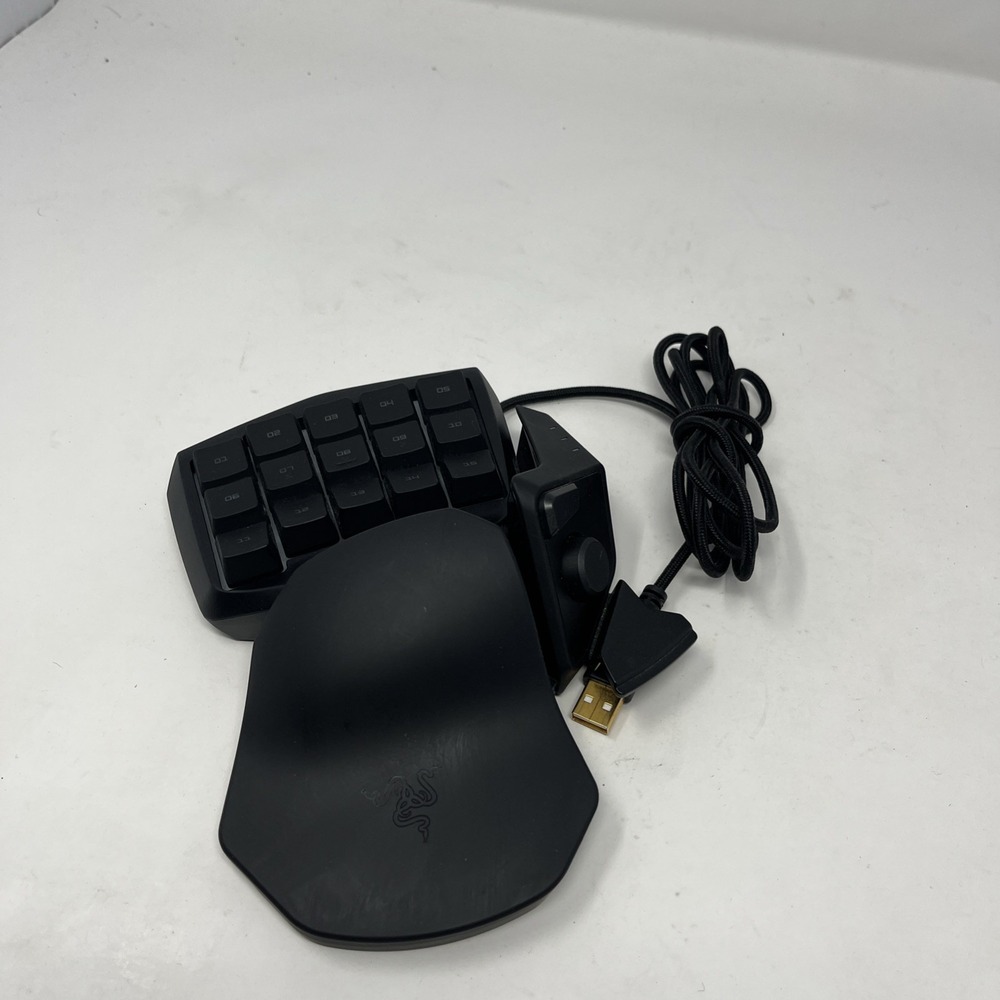Razer Tartarus V1 Wired Gaming Keypad Model RZ07-0103 Programmable Keys Tested